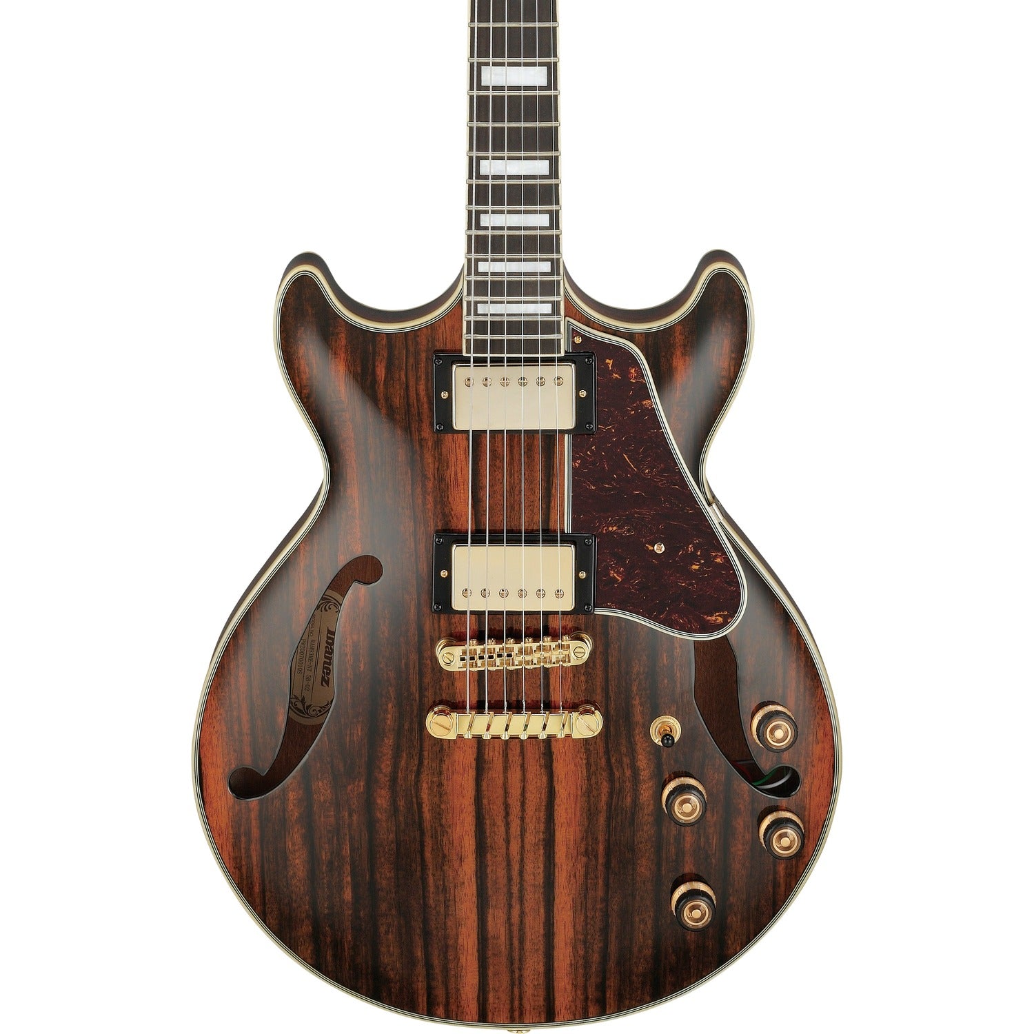 Ibanez Electric Guitars Ibanez AM93MENT AM Artcore Expressionist Series Electric Guitar- Natural