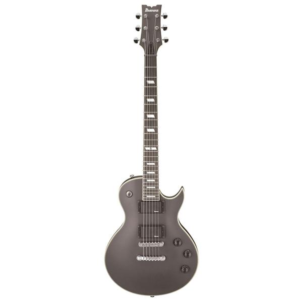 ibanez electric guitars ibanez arz200ex-bkf single cutaway electric guitar - black flat