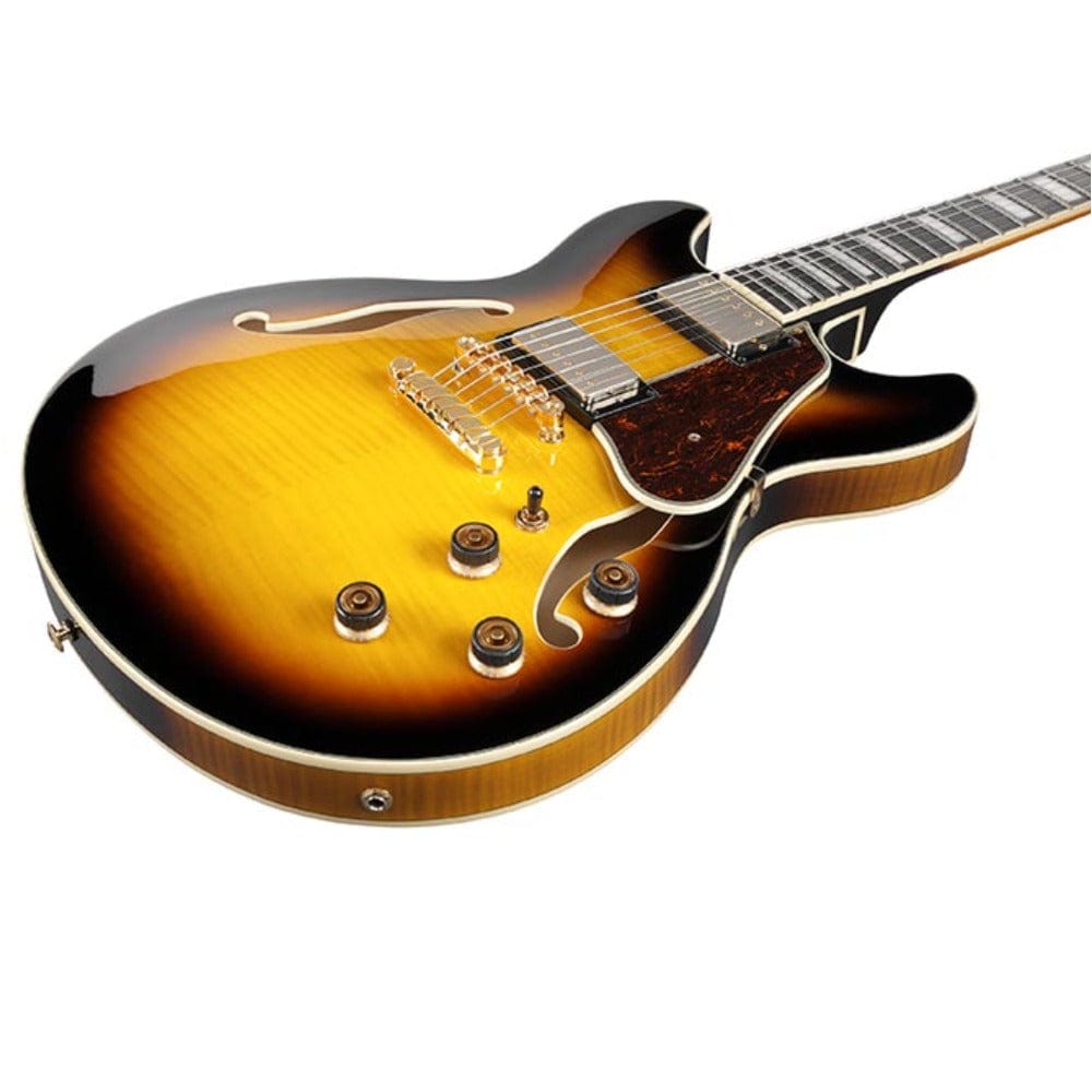 ibanez electric guitars ibanez as93fm 6 string electric guitar