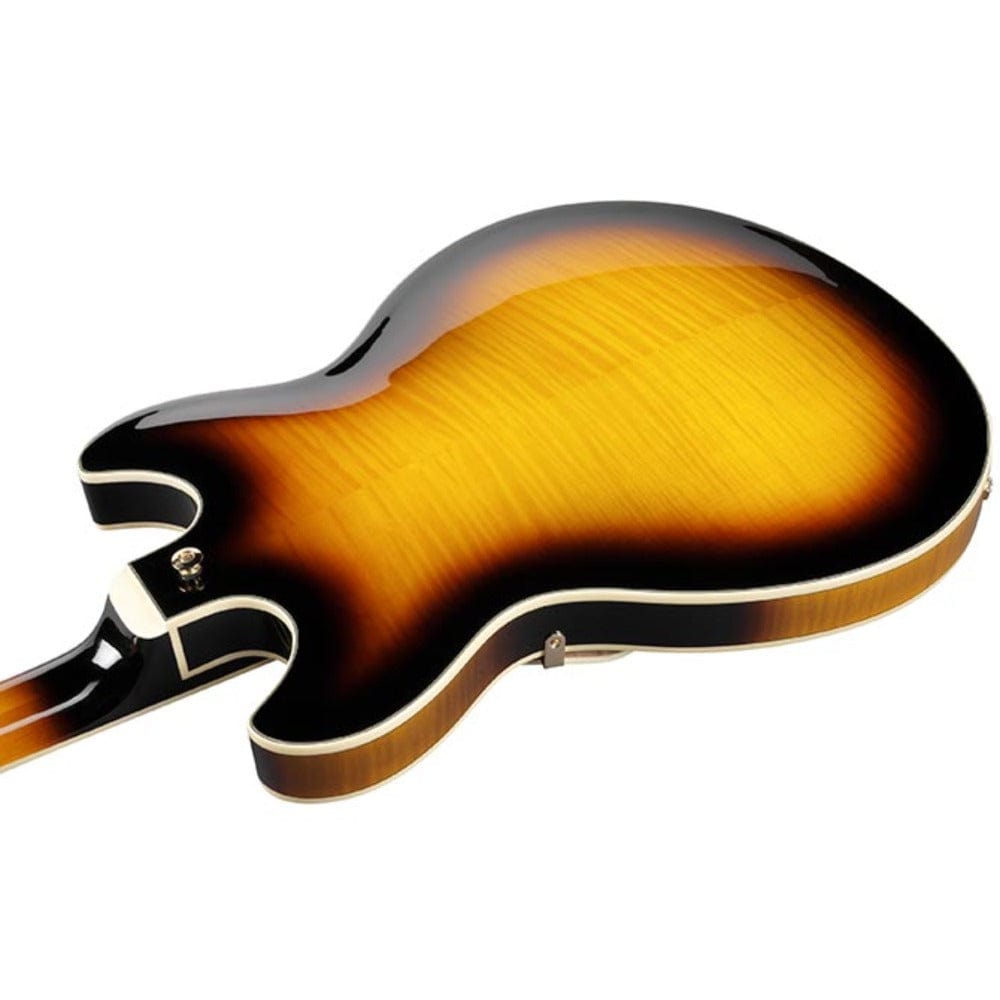 ibanez electric guitars ibanez as93fm 6 string electric guitar