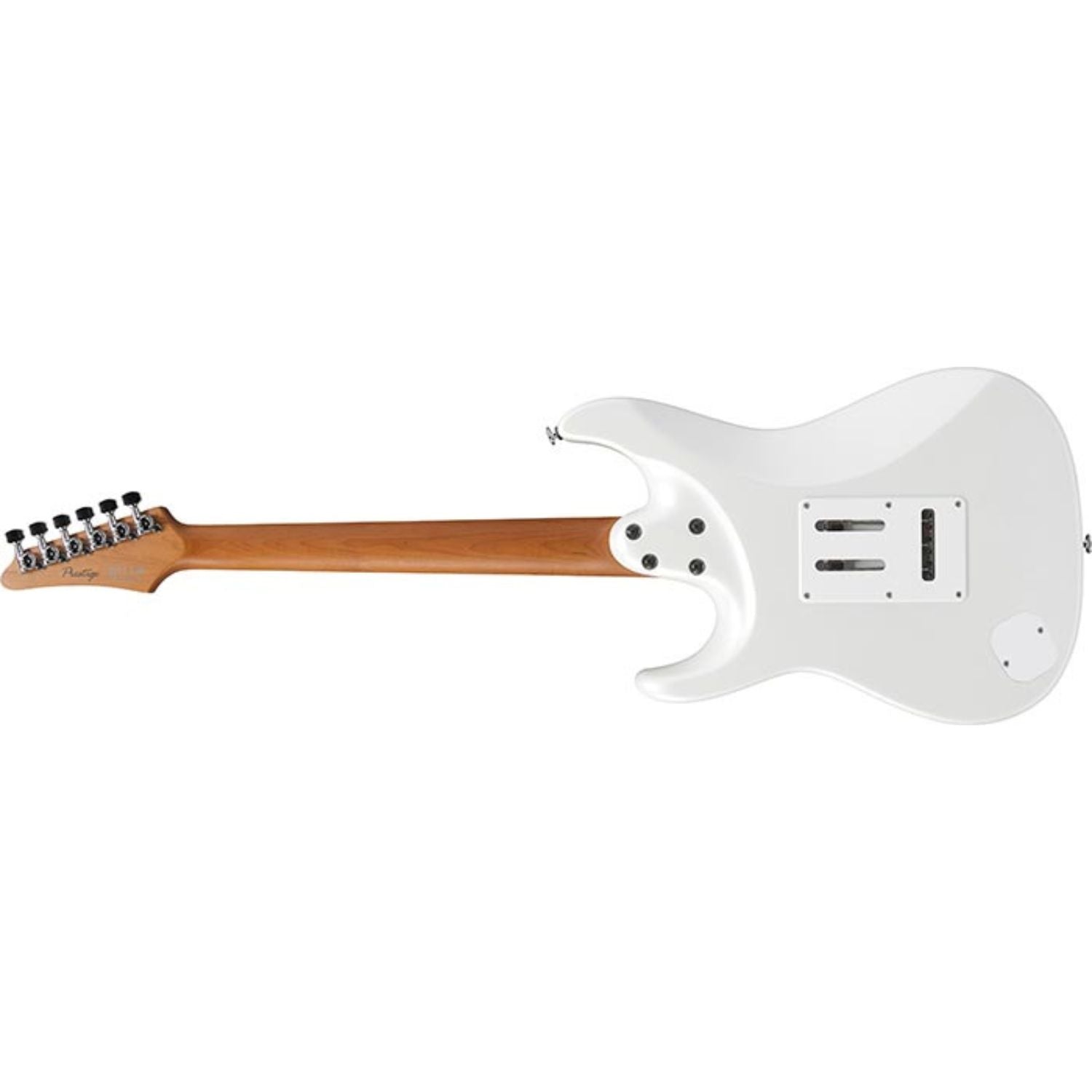 Ibanez Electric Guitars Ibanez AZ2204 Prestige 6 String Electric Guitar with Case #color_pearl-white