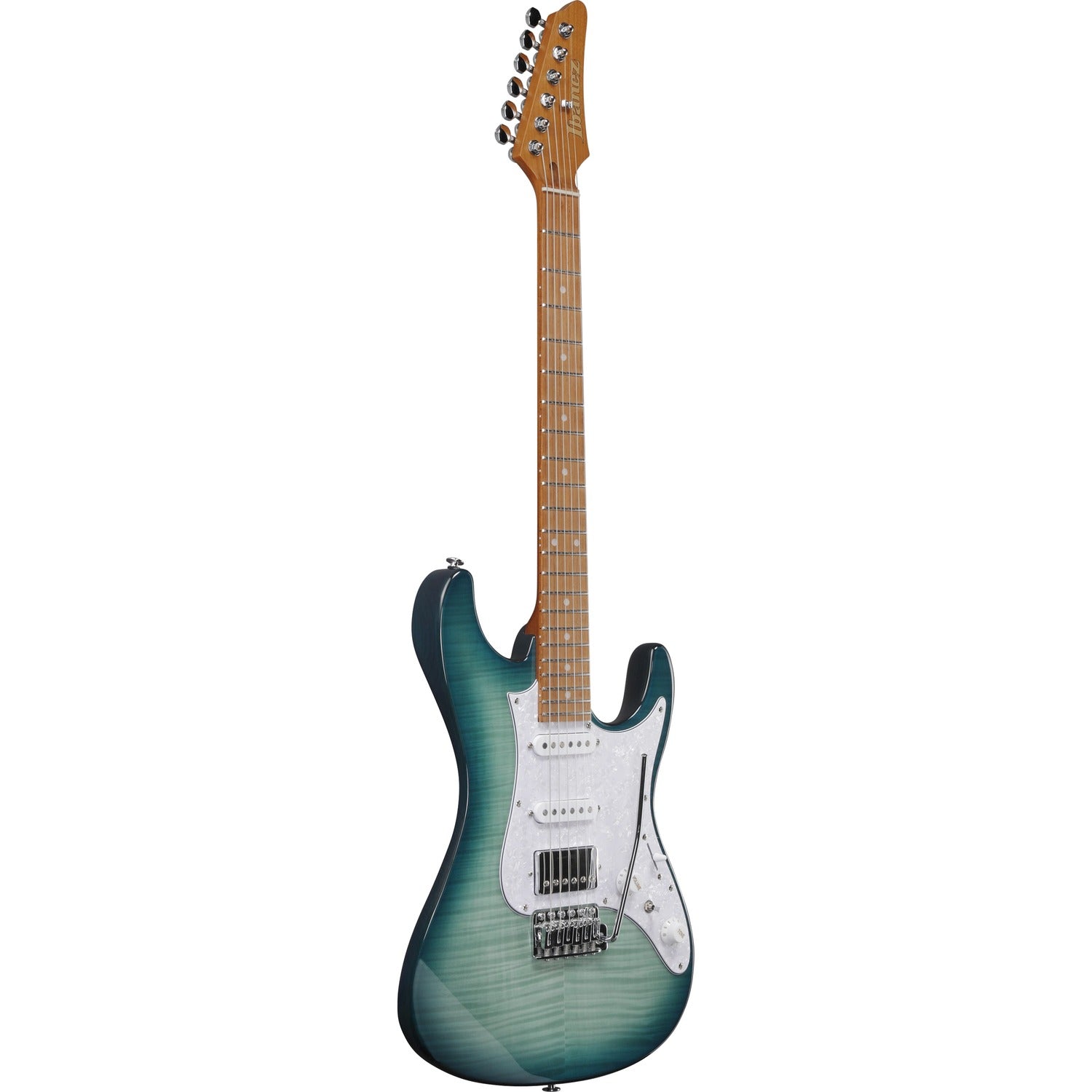 Ibanez Electric Guitars Ibanez AZ22S1F AZ Series 6 String Electric Guitar#color_transparent-turquoise-burst