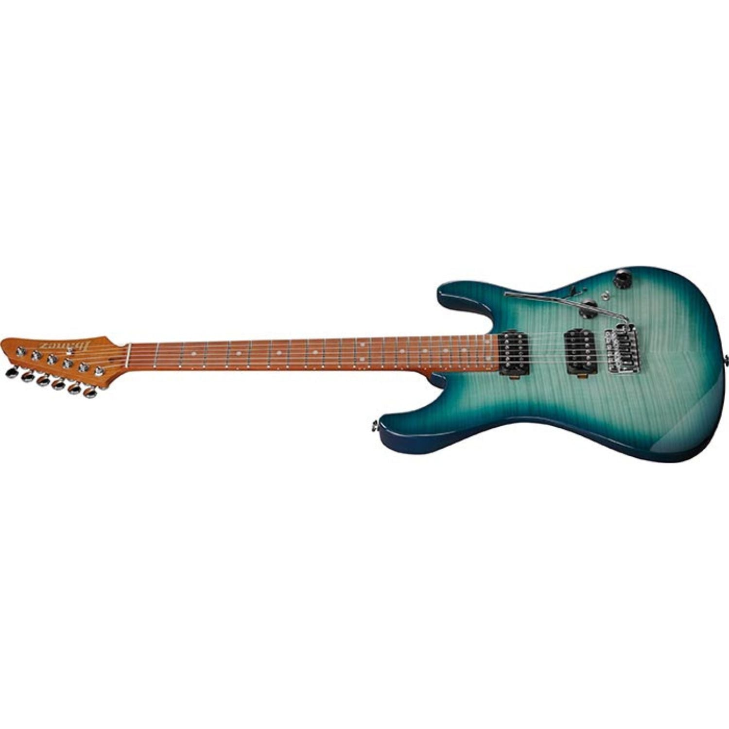 Ibanez Electric Guitars Ibanez AZ24S1F AZ Series 6 String Electric Guitar #color_transparent-turquoise-burst