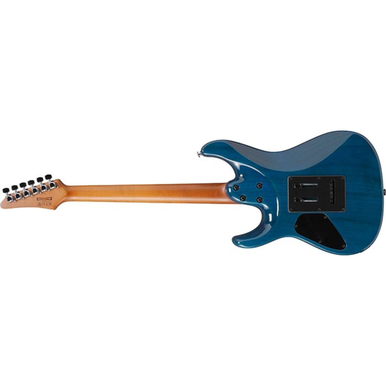 Ibanez Electric Guitars Ibanez AZ24S1F AZ Series 6 String Electric Guitar #color_transparent-turquoise-burst