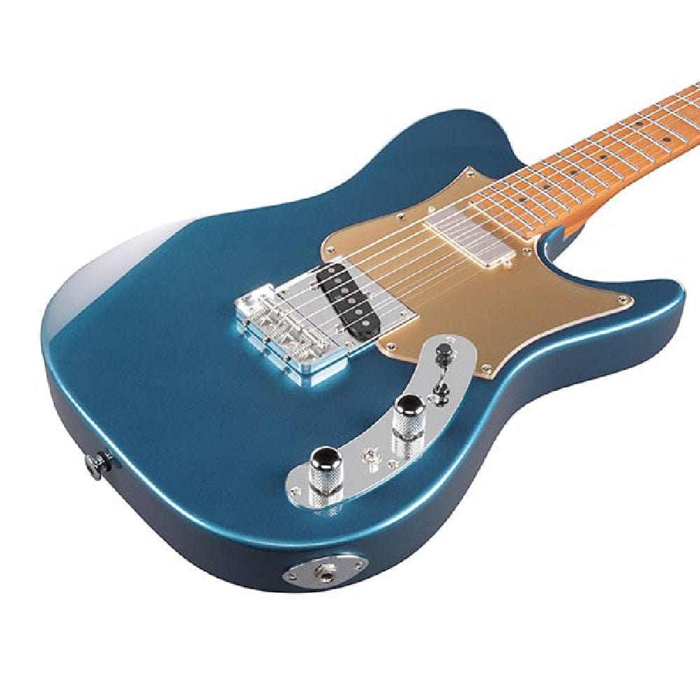 ibanez electric guitars ibanez azs2209h azs prestige series 6 string electric guitar #color_prussian-blue-metallic
