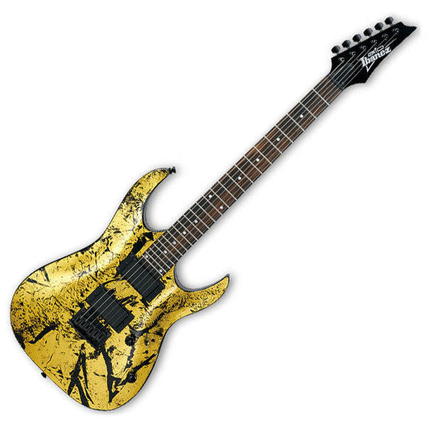 ibanez electric guitars ibanez gio grga012ltd limited edition guitar, gold leaf