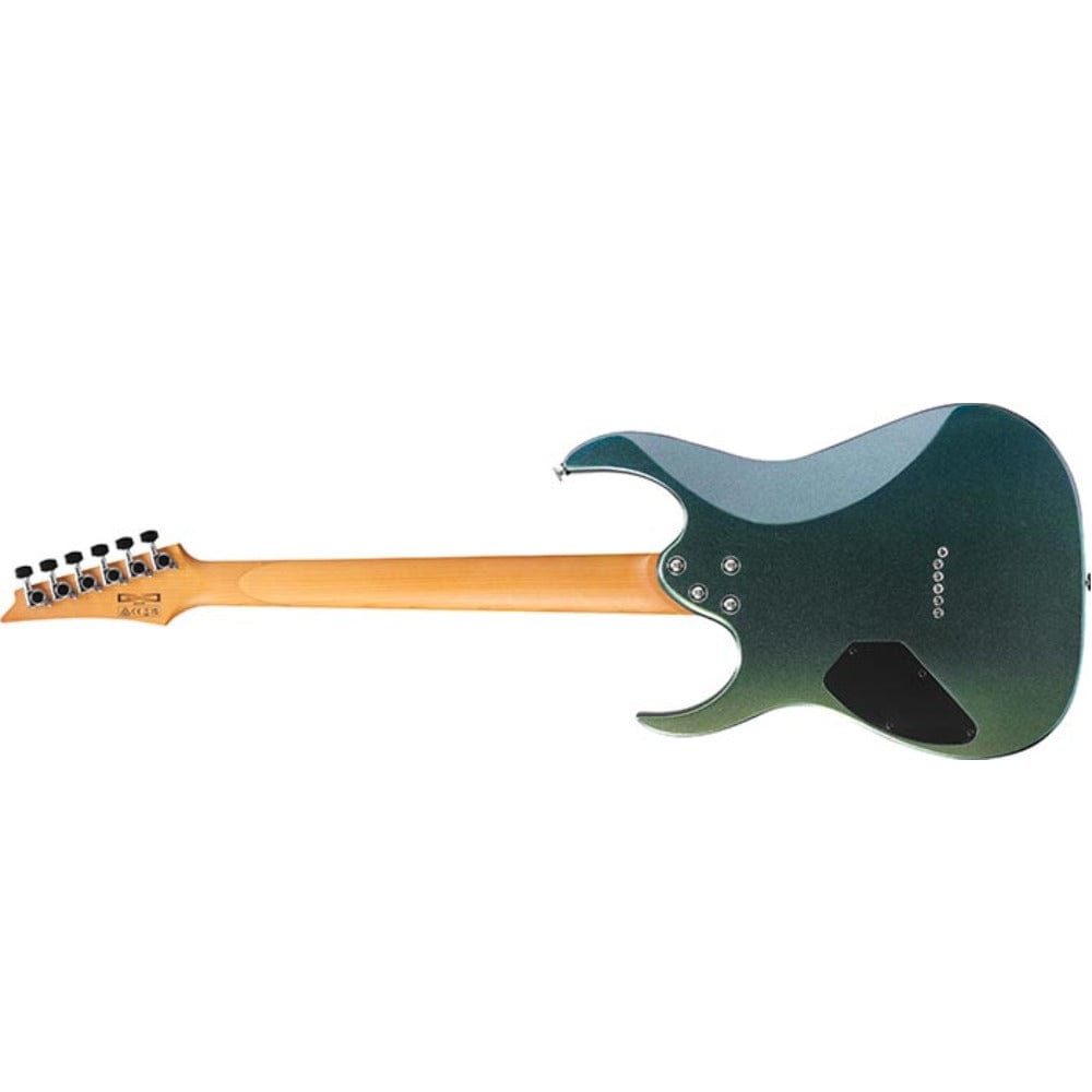 ibanez electric guitars ibanez grg121sp 6 string electric guitar #color_green-yellow-chameleon