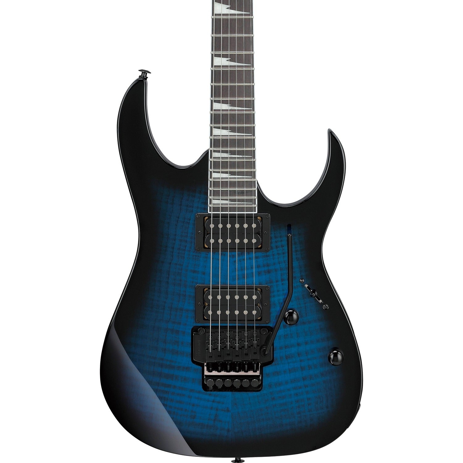 Ibanez Electric Guitars Ibanez GRG320FA RG 6 String Electric Guitar #color_transparent-blue-sunburst