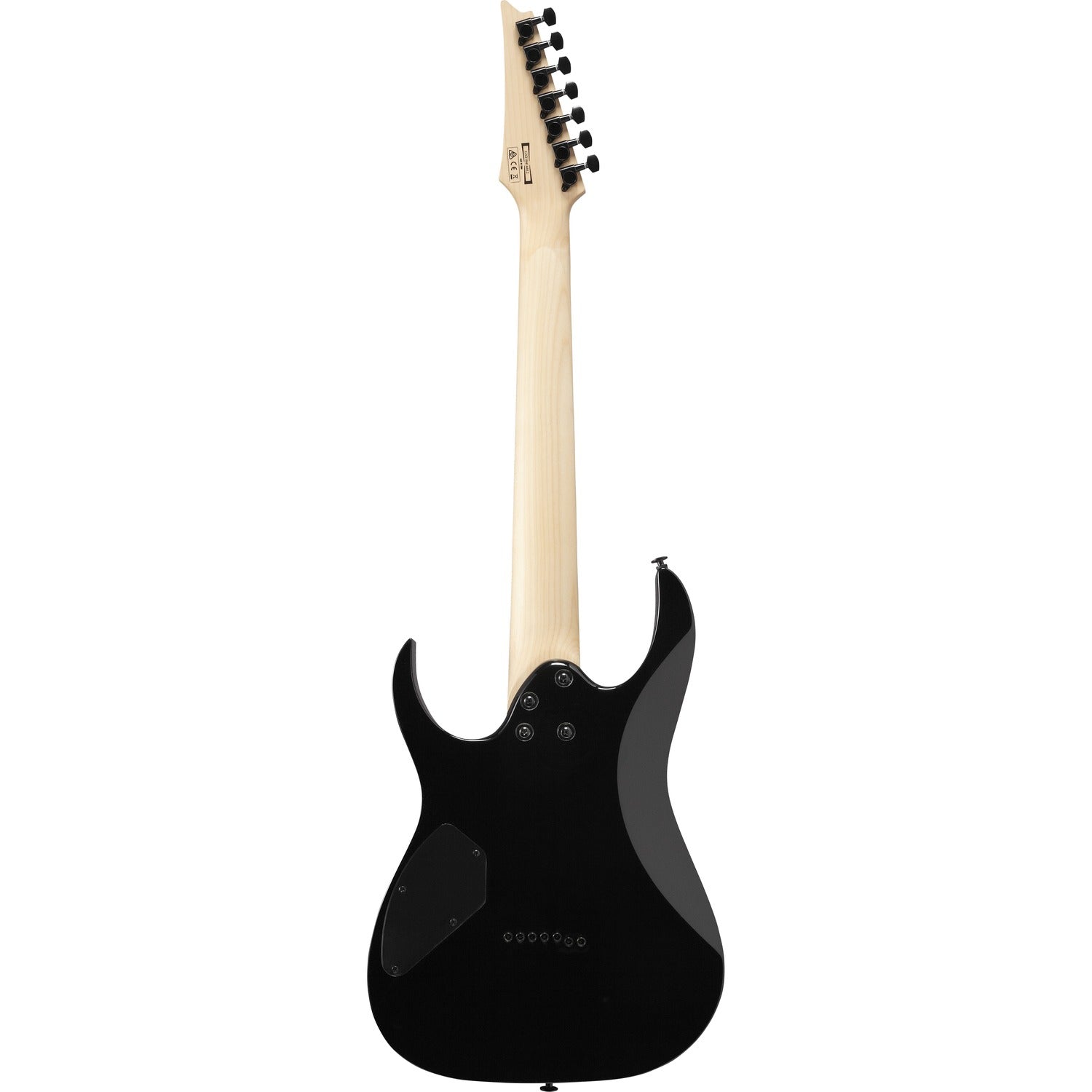Ibanez Electric Guitars Ibanez GRG7221QA RG Series 7-String Electric Guitar - Transparent Black Sunburst