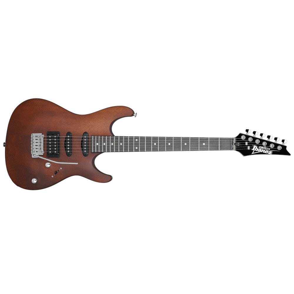 ibanez electric guitars walnut flat ibanez gsa60 sa gio series electric guitar #color_walnut-flat