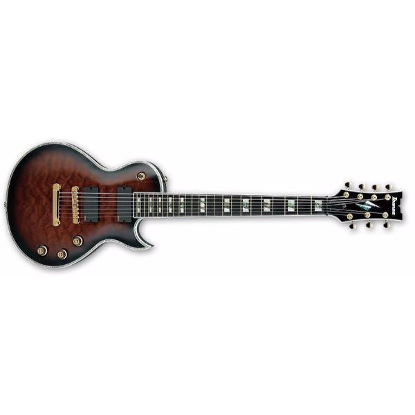 ibanez electric guitars ibanez iron label arzir27fb 7-string electric guitar