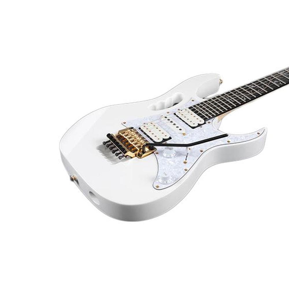 ibanez electric guitars ibanez jem7vp-wh steve vai signature electric guitar - white