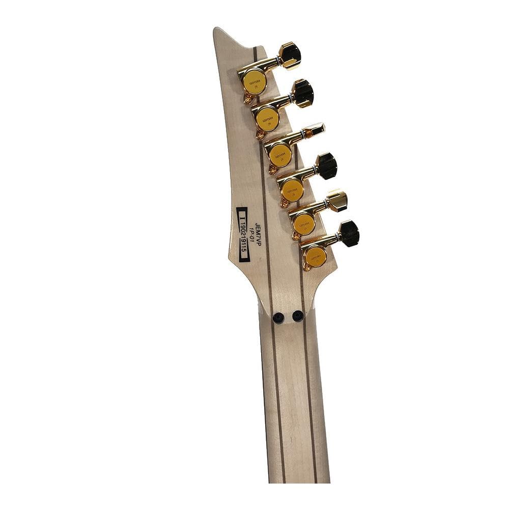 ibanez electric guitars ibanez jem7vp-wh steve vai signature electric guitar - white