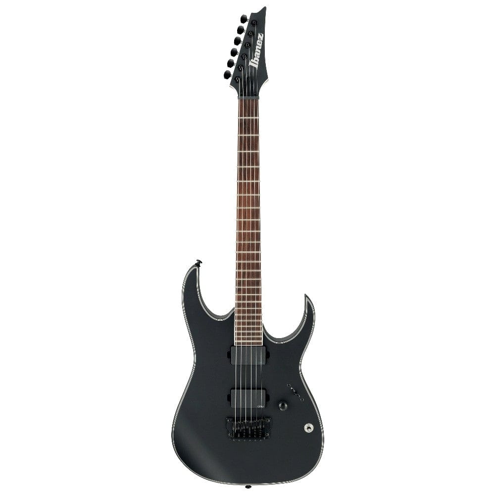 ibanez electric guitars ibanez rg series iron label rgir30bfe electric guitar - black flat