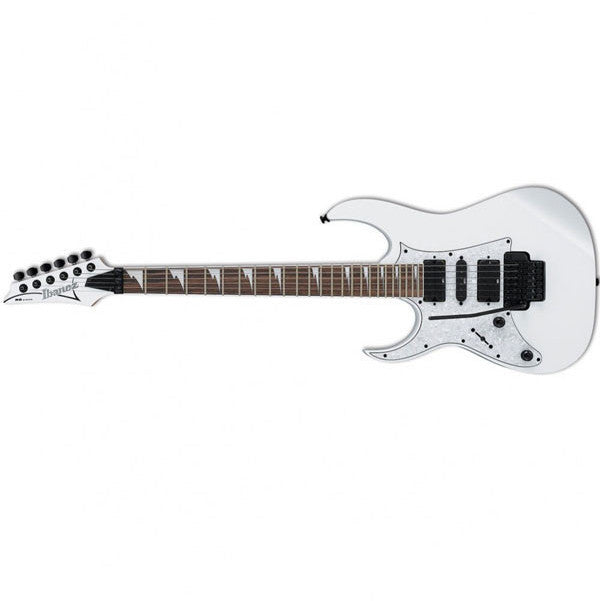 ibanez electric guitars ibanez rg350dxzl lefty electric guitar - white