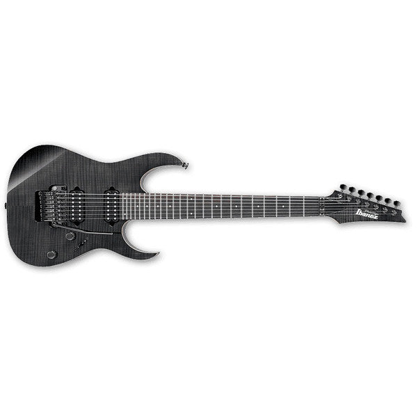 ibanez electric guitars ibanez rg3727fz prestige electric guitar - black haze