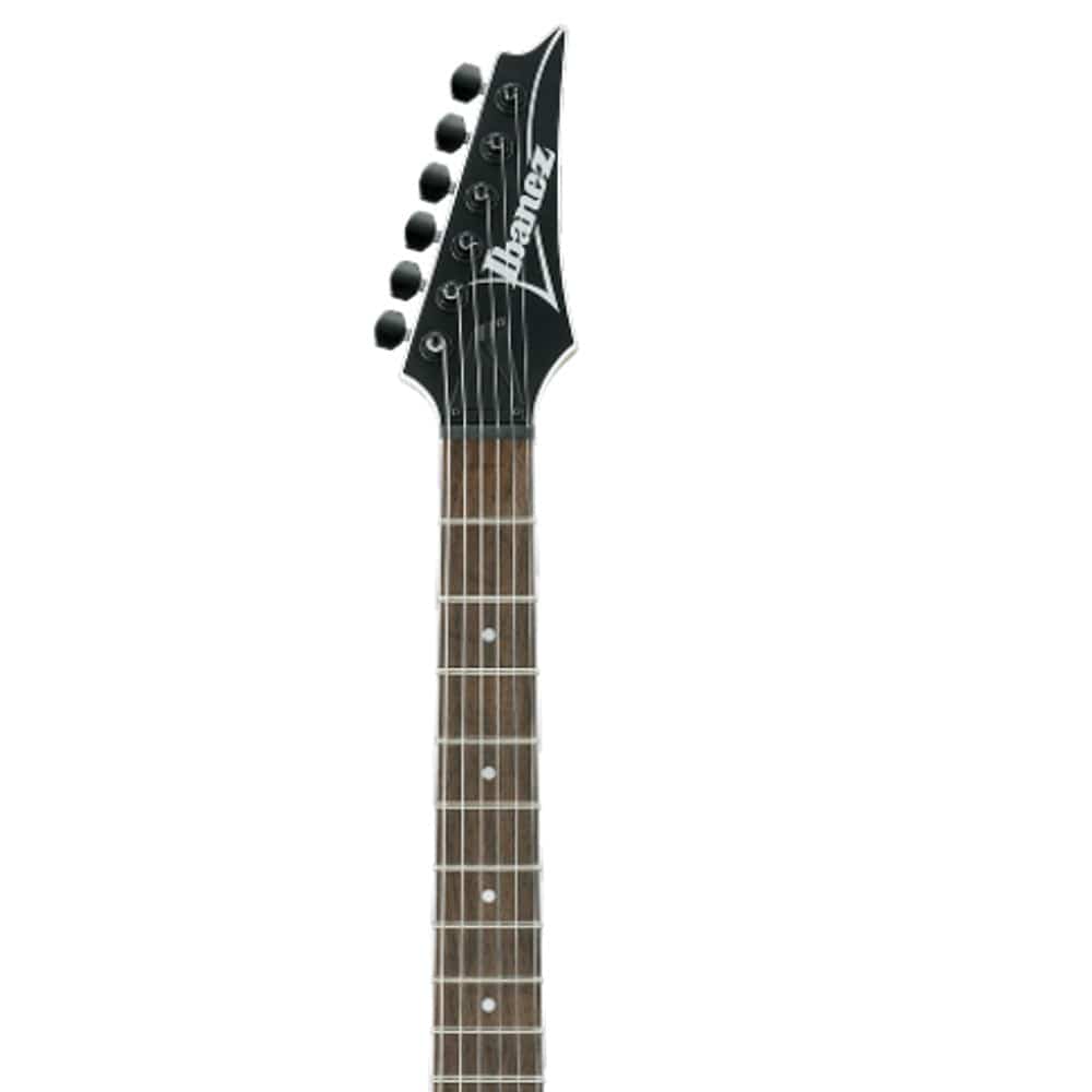 ibanez electric guitars ibanez rg421ex rg standard series electric guitar- black flat