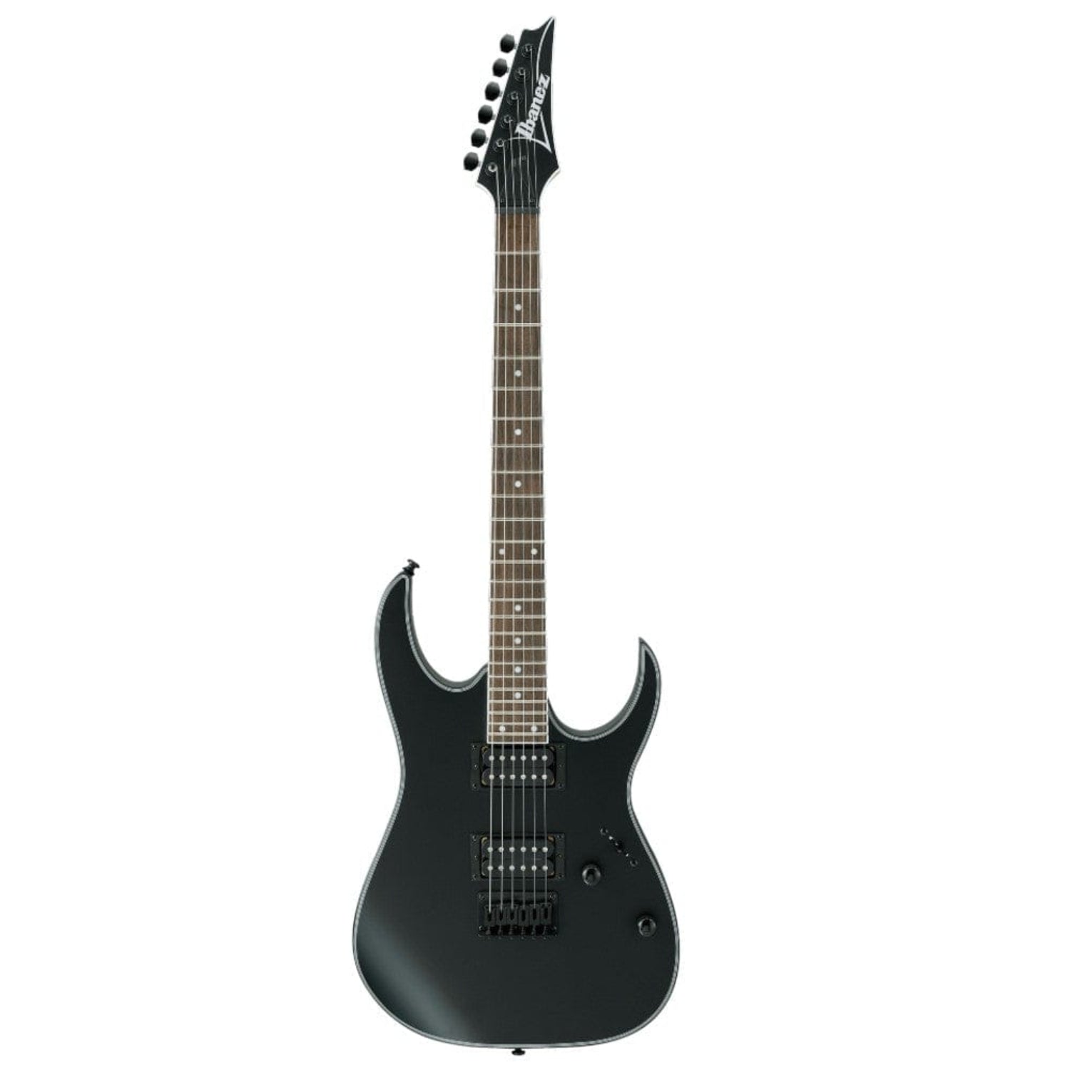 ibanez electric guitars ibanez rg421ex rg standard series electric guitar- black flat