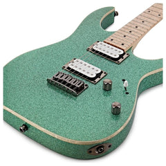 Ibanez Electric Guitars Ibanez RG421MSP RG Standard Series 6 String Electric Guitar- Turquoise Spark