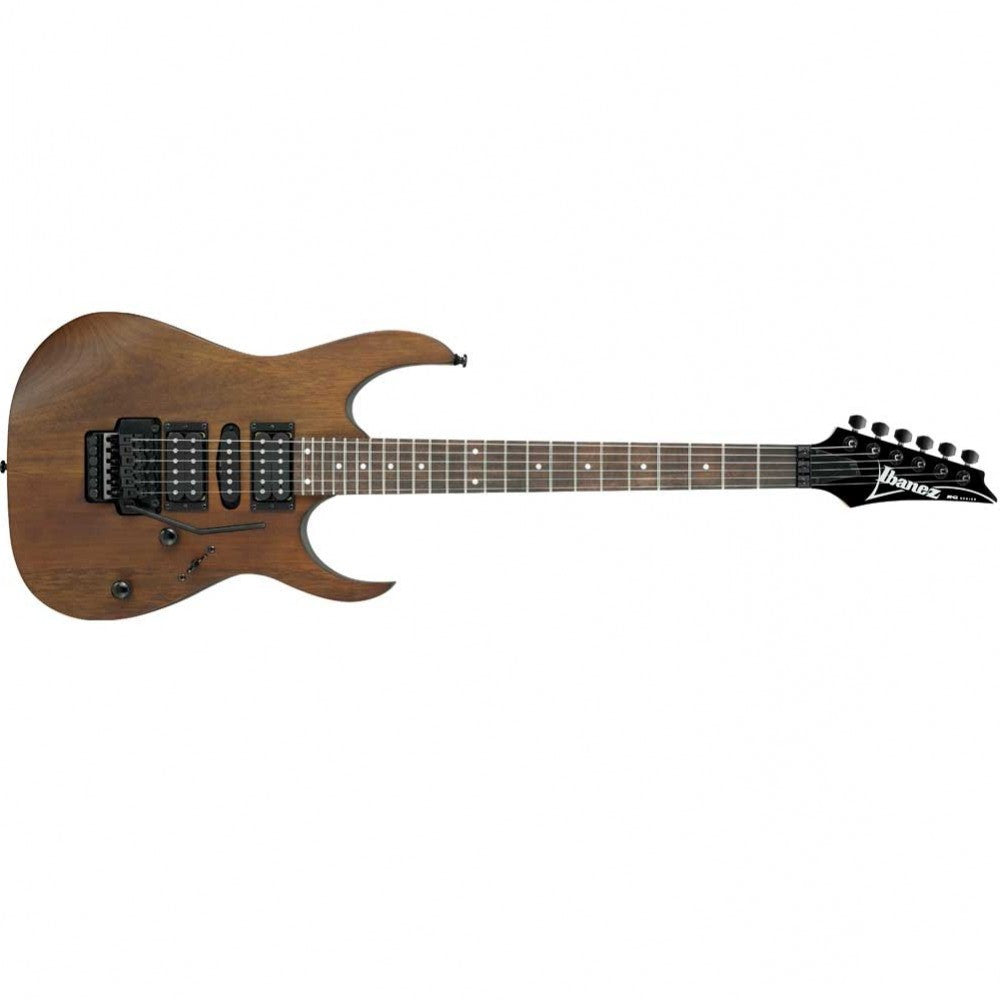 ibanez electric guitars ibanez rg470 electric guitar - walnut flat, 6 string