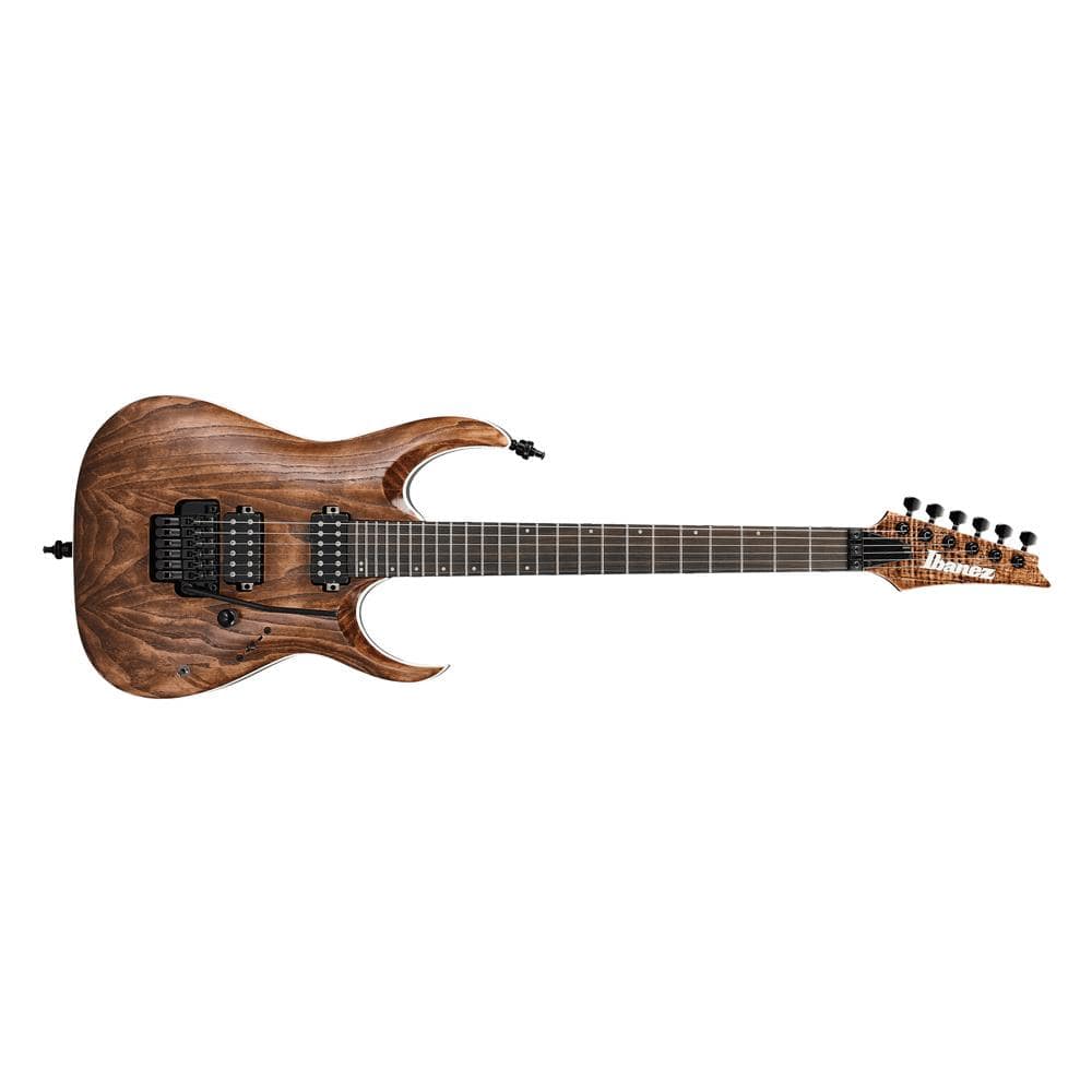 ibanez electric guitars ibanez rga60al axiom label 6-string electric guitar - antique brown stained low gloss