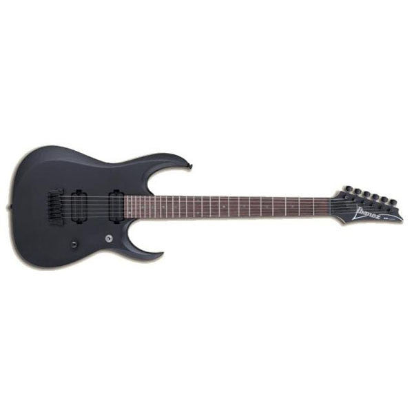 ibanez electric guitars ibanez rgd421-bkf (black flat) electric guitar