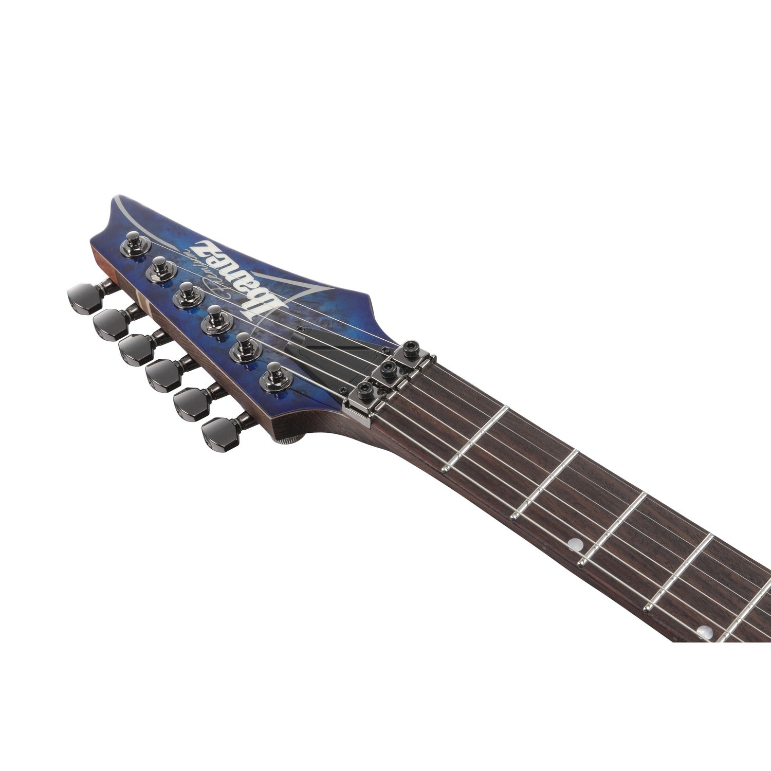 Ibanez Electric Guitars Ibanez S1070PBZ Premium 6-String Electric Guitar - Panga Panga Fretboard - Cerulean Blue Burst