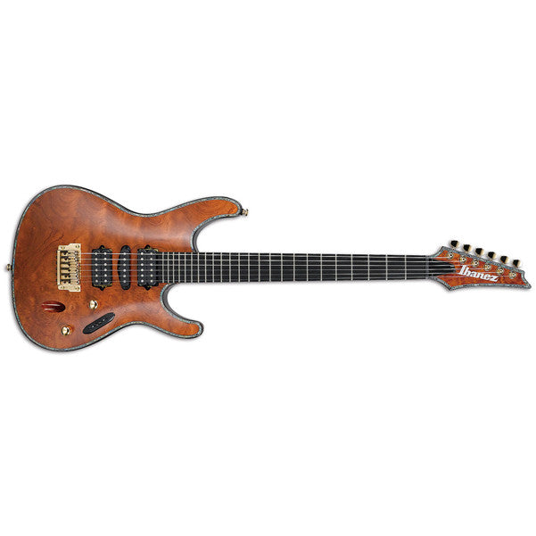ibanez electric guitars ibanez six70fdbgnt iron label electric guitar - natural