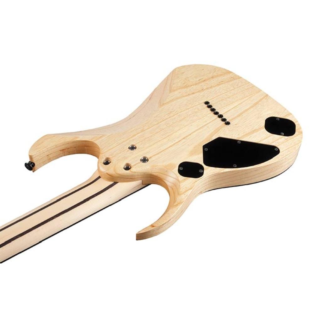 ibanez electric guitars natural flat ibanez rgd prestige series rgdr4427fx 7 string electric guitar - natural flat