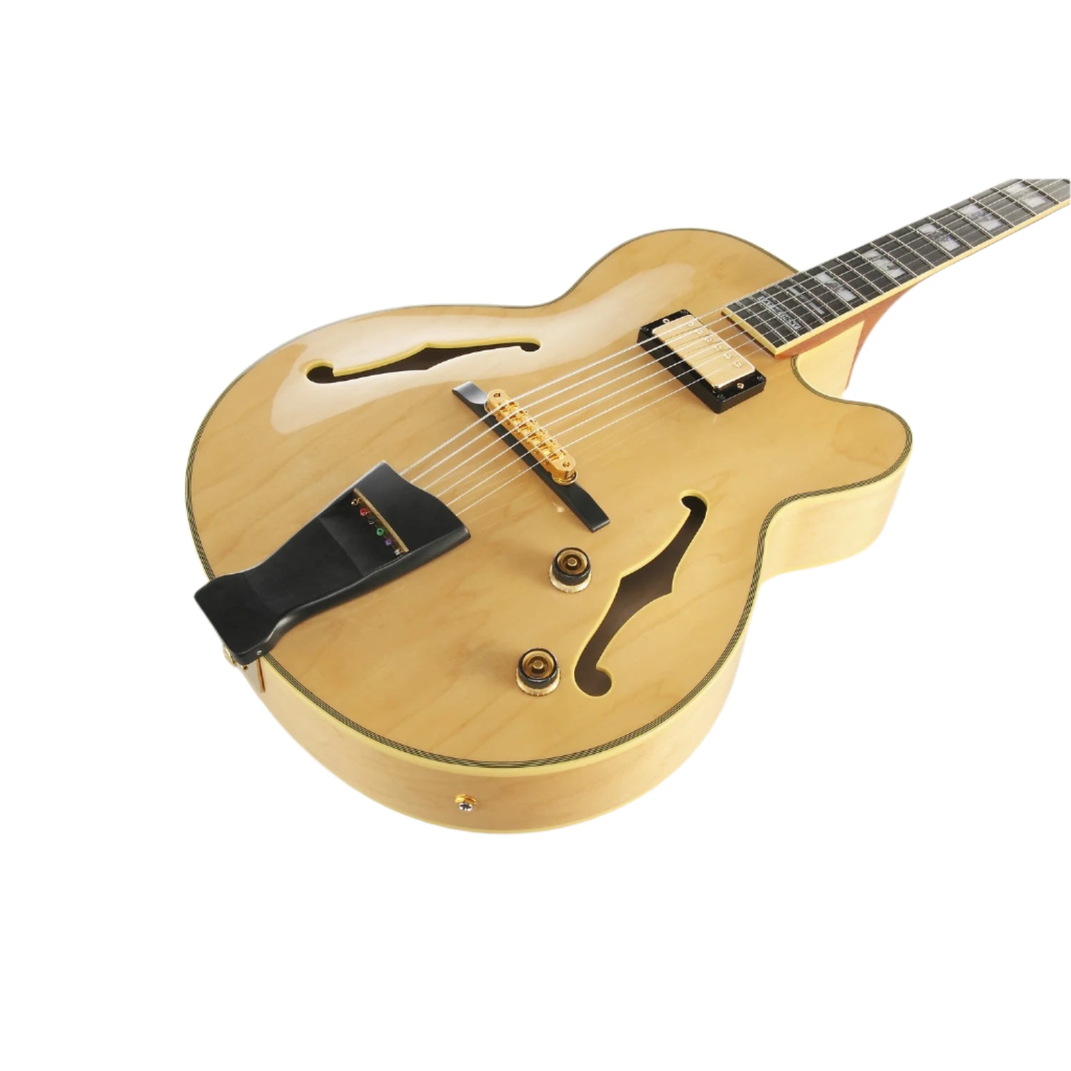 Ibanez Electric Guitars Natural Ibanez PM200 Pat Metheny Signature Hollow Body 6 String Electric Guitar