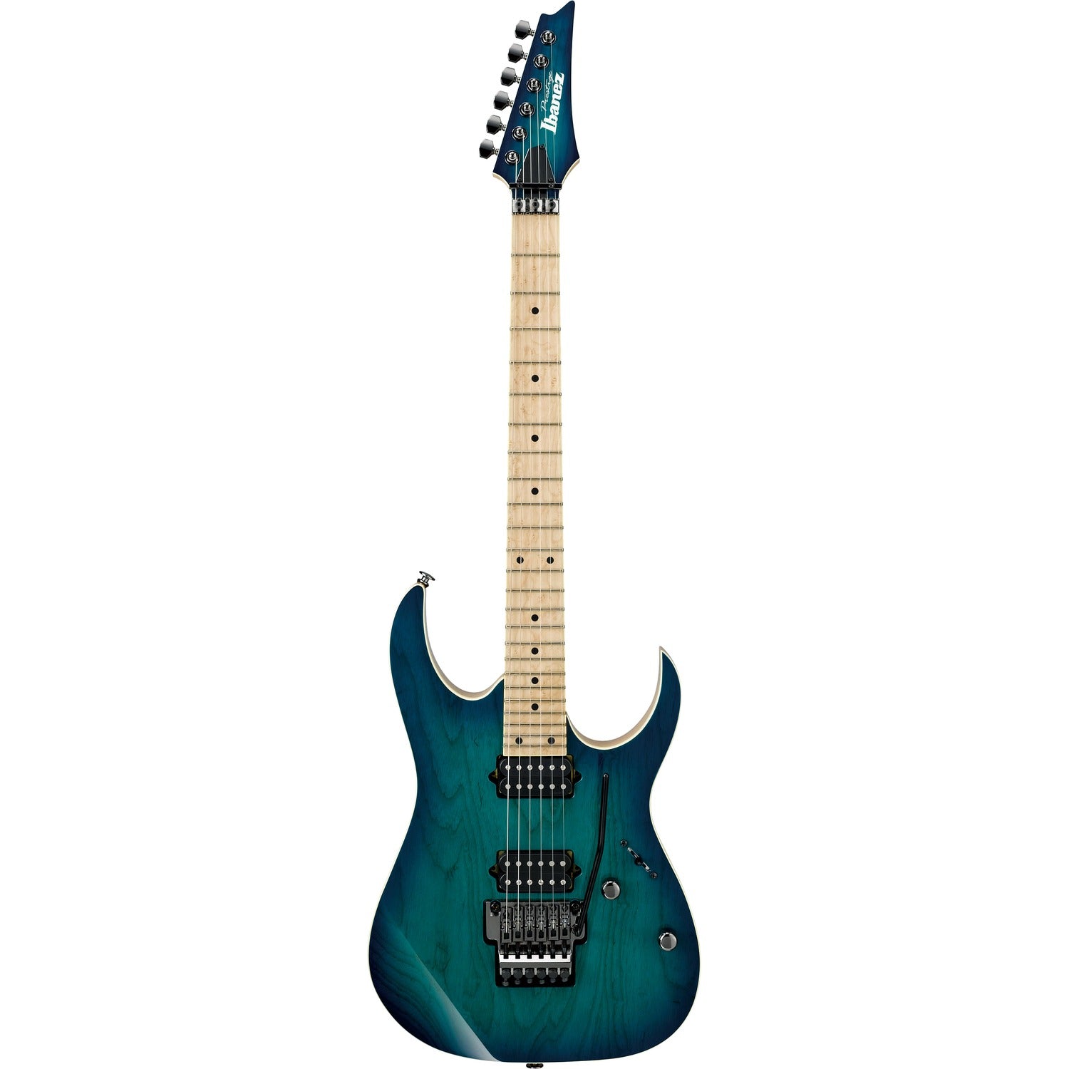Ibanez Electric Guitars Nebula Green Burst Ibanez RG652AHM 6-String Electric Guitar with Case