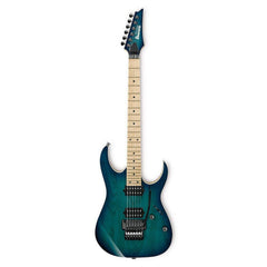 Ibanez Electric Guitars Nebula Green Burst Ibanez RG652AHM 6-String Electric Guitar with Case