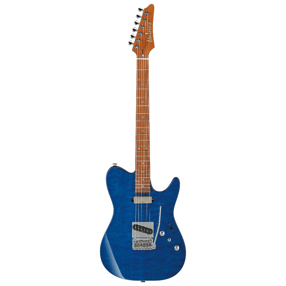 ibanez electric guitars royal blue sapphire ibanez azs prestige series azs2200q 6 string electric guitar
