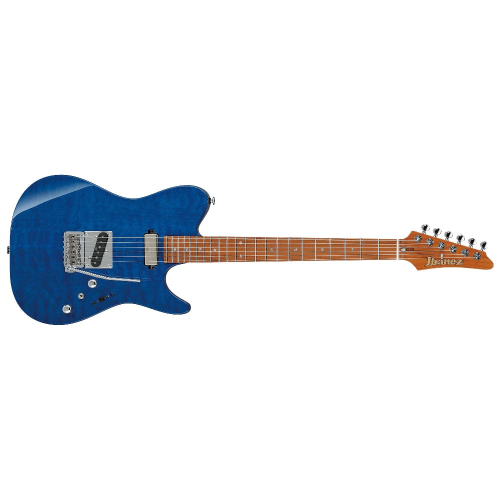 ibanez electric guitars royal blue sapphire ibanez azs prestige series azs2200q 6 string electric guitar