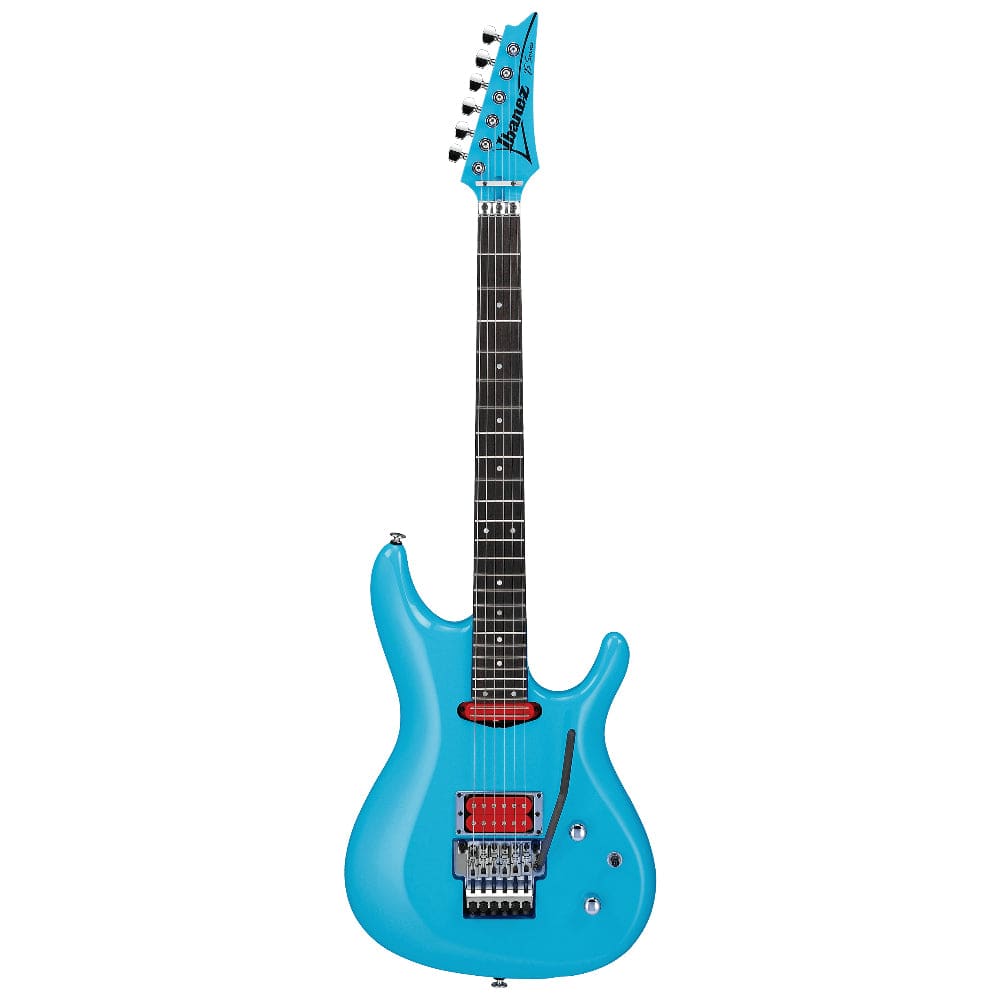 ibanez electric guitars sky blue ibanez js2410 joe satriani signature 6 string electric guitar - sky blue