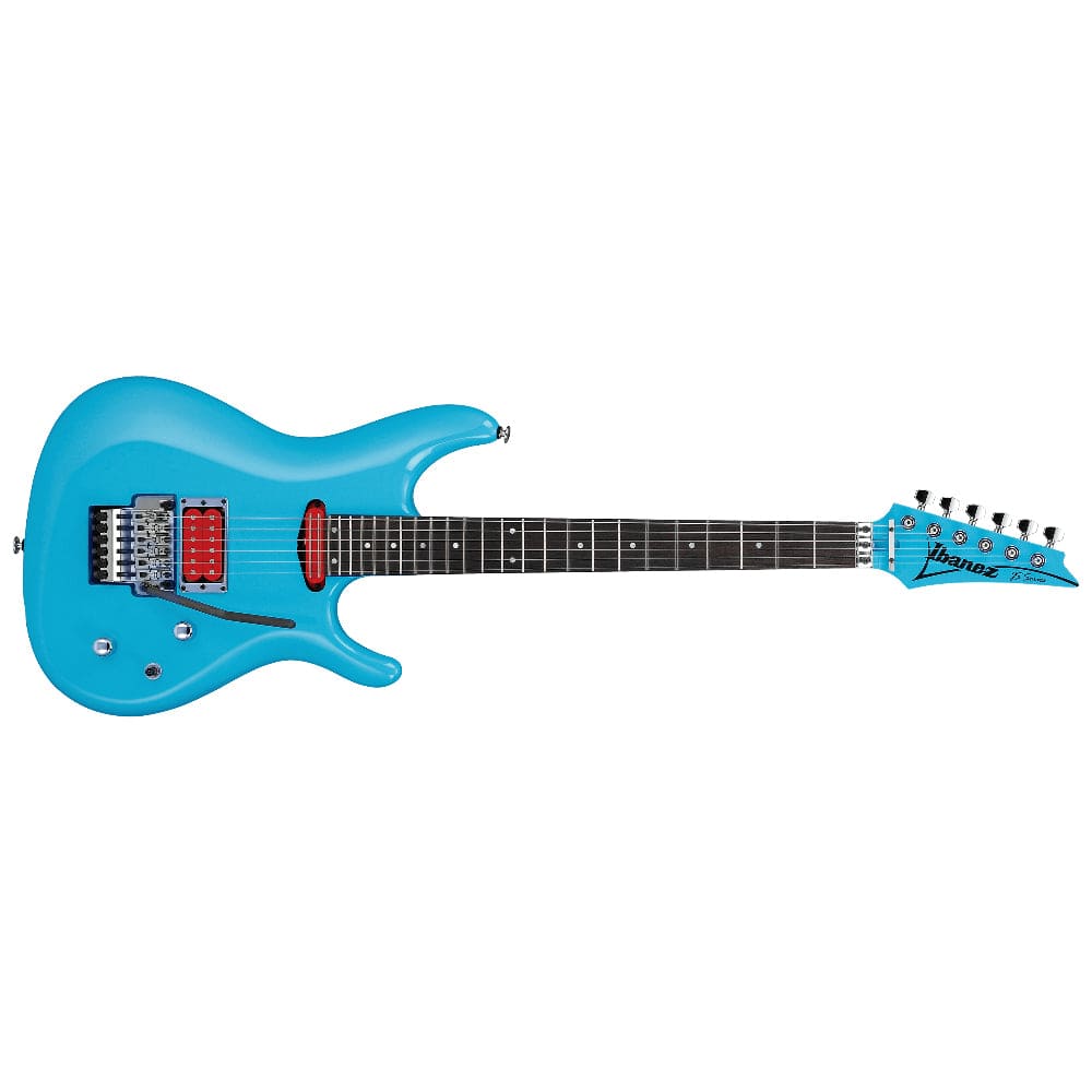 ibanez electric guitars sky blue ibanez js2410 joe satriani signature 6 string electric guitar - sky blue