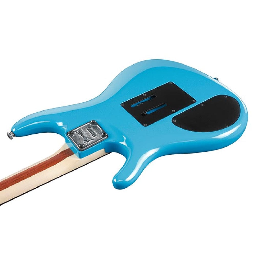 ibanez electric guitars sky blue ibanez js2410 joe satriani signature 6 string electric guitar - sky blue