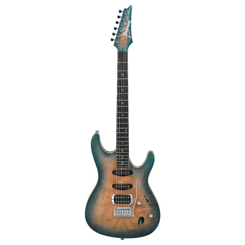 ibanez electric guitars sunset blue burst ibanez sa standard series sa460mbw 6 string electric guitar