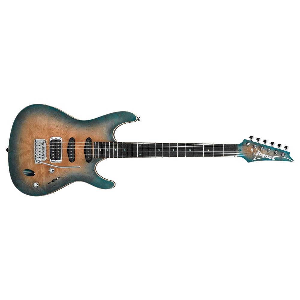 ibanez electric guitars sunset blue burst ibanez sa standard series sa460mbw 6 string electric guitar