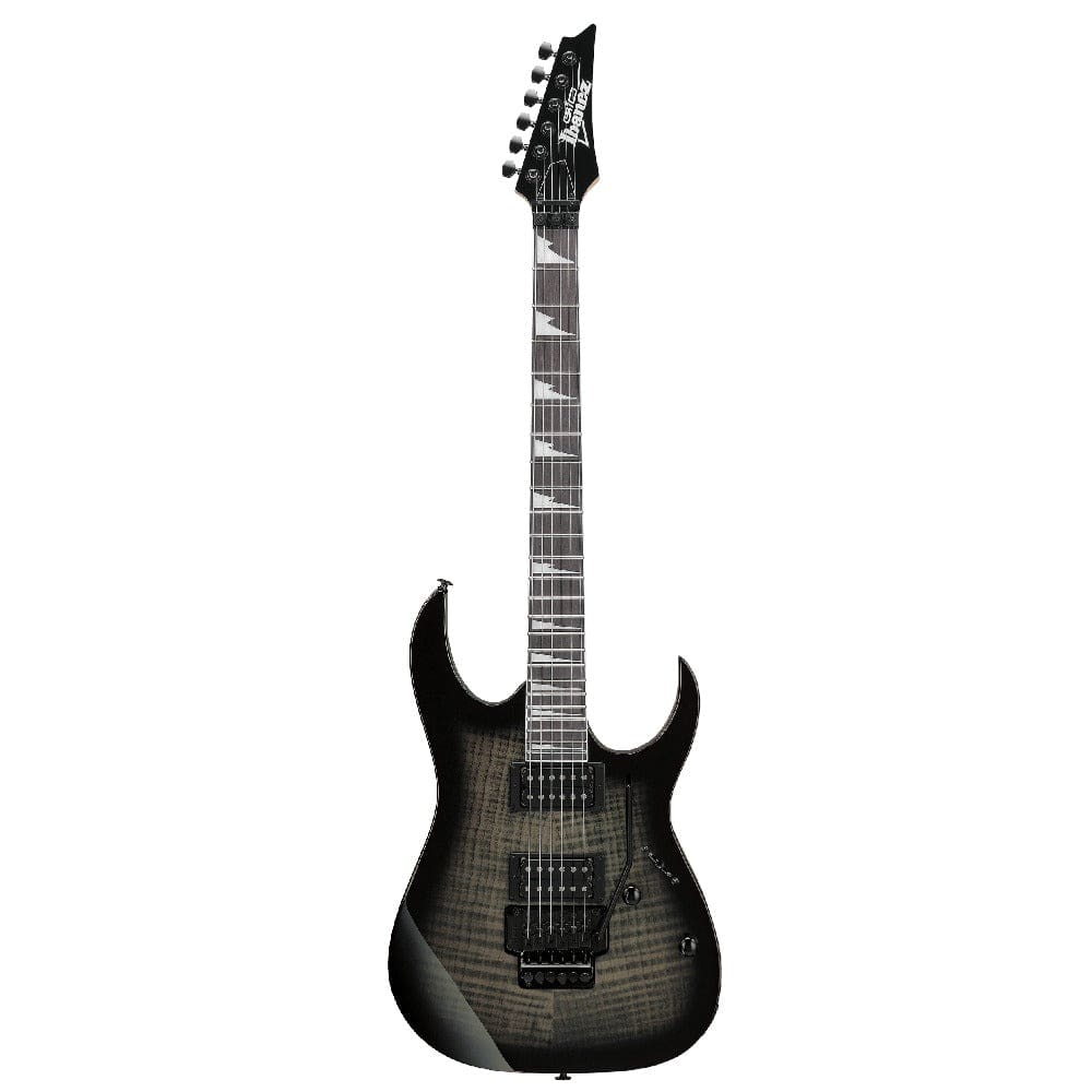ibanez electric guitars transparent black sunburst ibanez grg320fa rg 6 string electric guitar