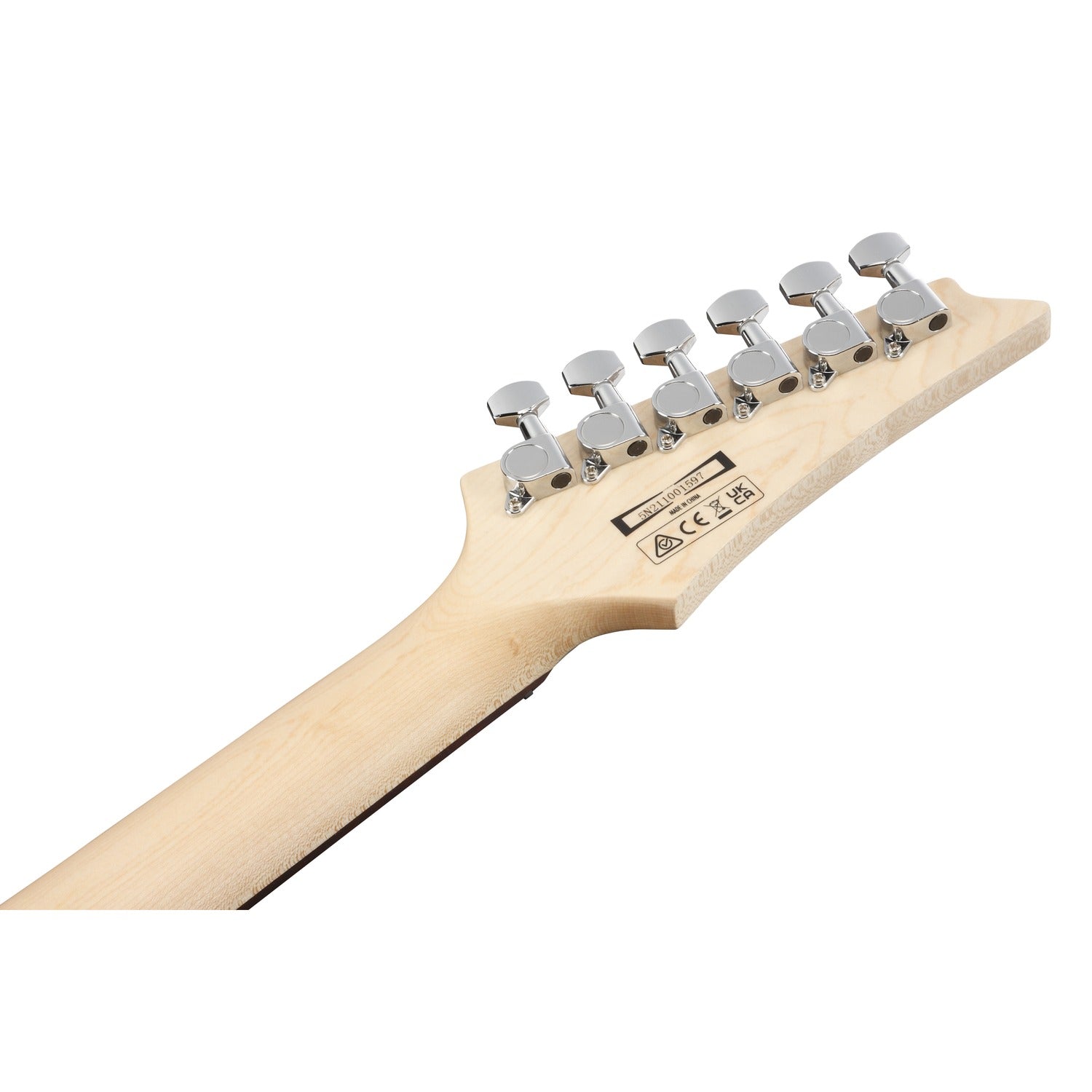 Ibanez Electric Guitars Transparent Blue Burst Ibanez GRX70QAL RG Gio Series Left Handed Electric Guitar