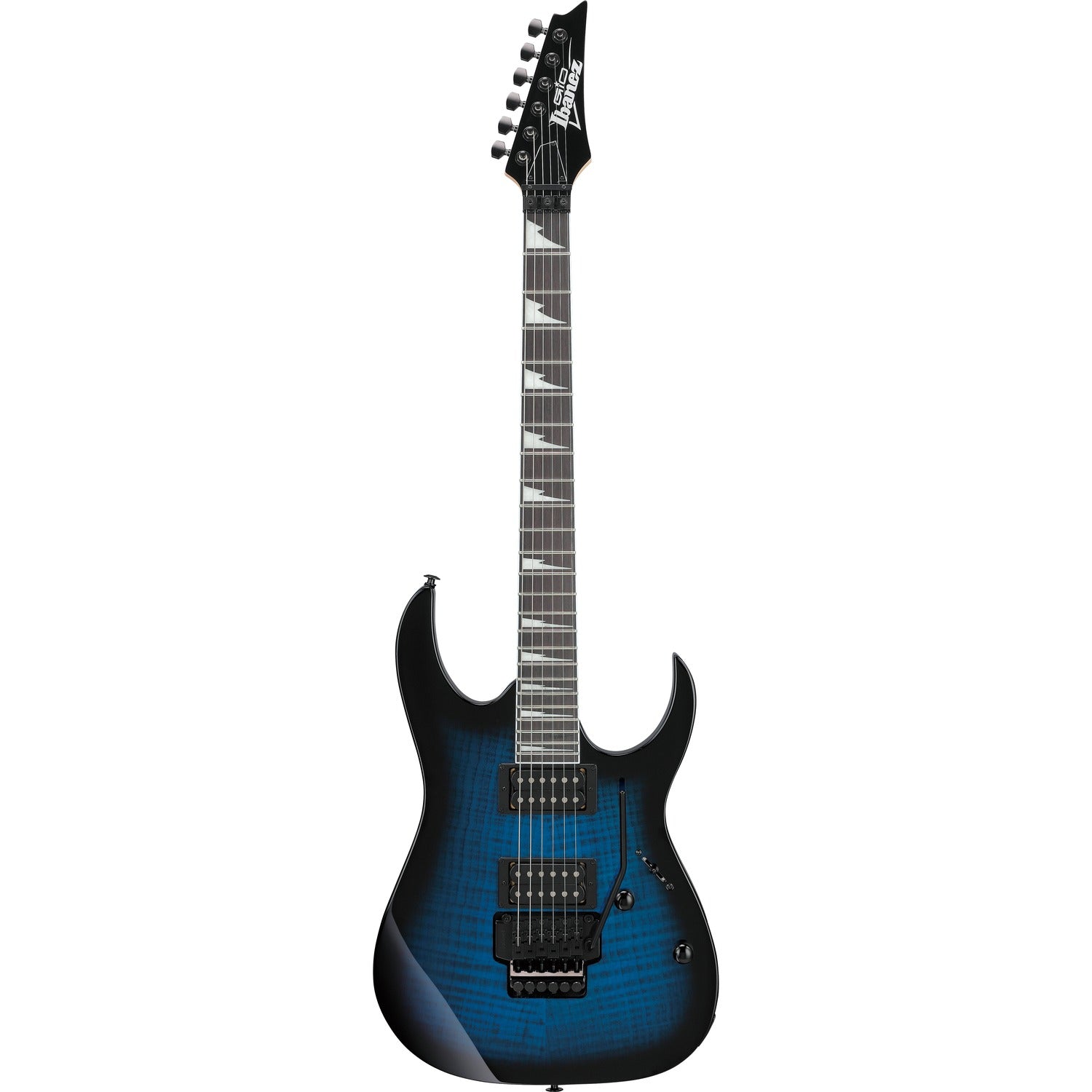 Ibanez Electric Guitars Transparent Blue Sunburst Ibanez GRG320FA RG 6 String Electric Guitar #color_transparent-blue-sunburst