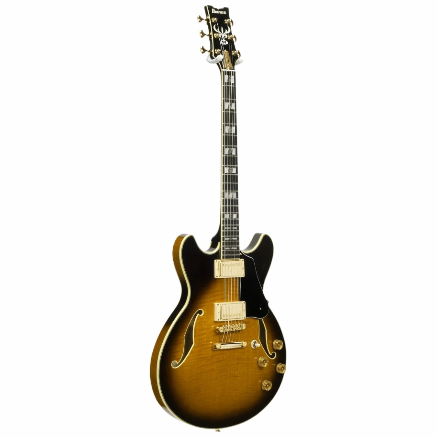Ibanez Electric Guitars Vintage Sunburst Ibanez JSM100 John Scofield Signature Hollow Body 6 String Electric Guitar