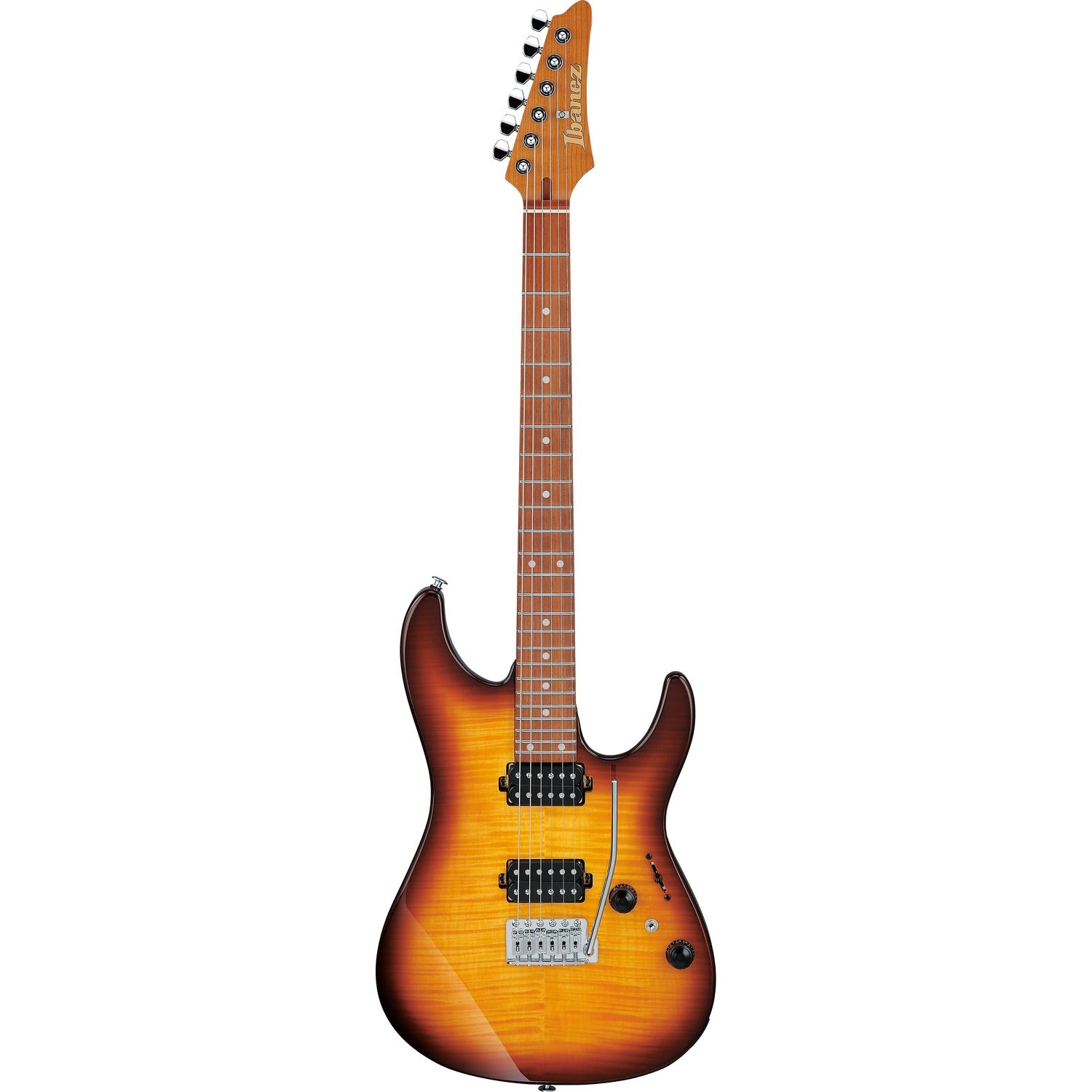 Ibanez Electric Guitars Violin Sunburst Ibanez AZ24S1F AZ Series 6 String Electric Guitar #color_violin-sunburst