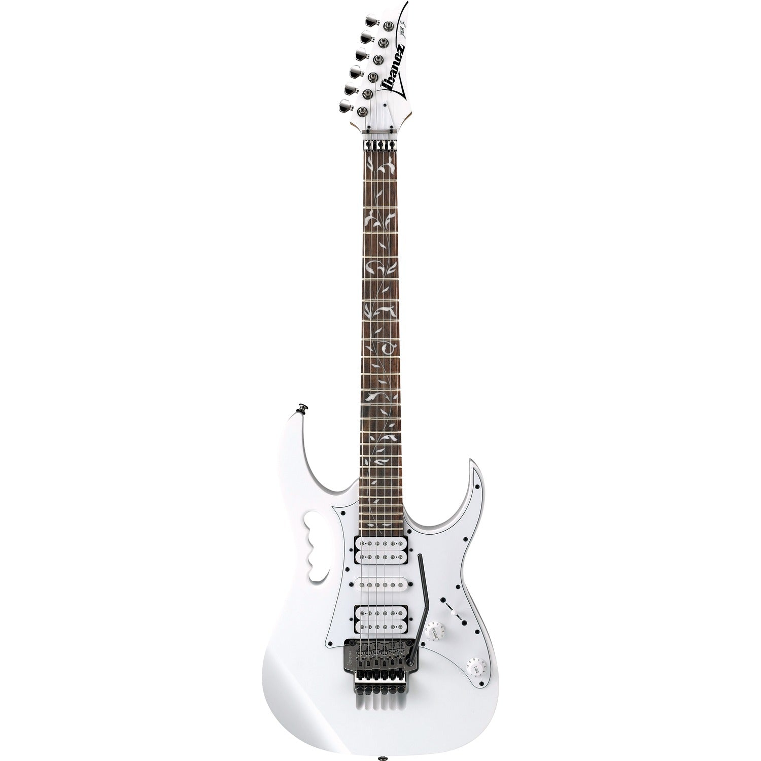 Ibanez Electric Guitars White Ibanez JEMJR Steve Vai Signature Electric Guitar#color_white
