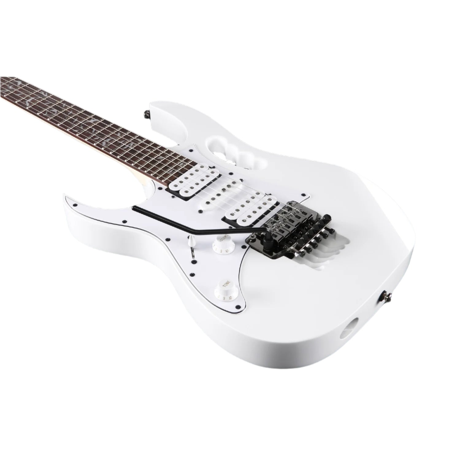 Ibanez Electric Guitars White Ibanez JEMJRL Steve Vai Signature Electric Guitar - Left Handed - White