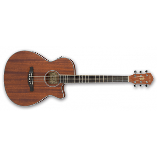 ibanez electro acoustic guitars ibanez aeg8emh electro acoustic guitar - open pore natural