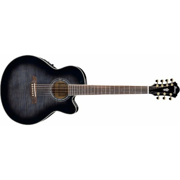 ibanez electro acoustic guitars ibanez ael207e 7-string acoustic-electric guitar
