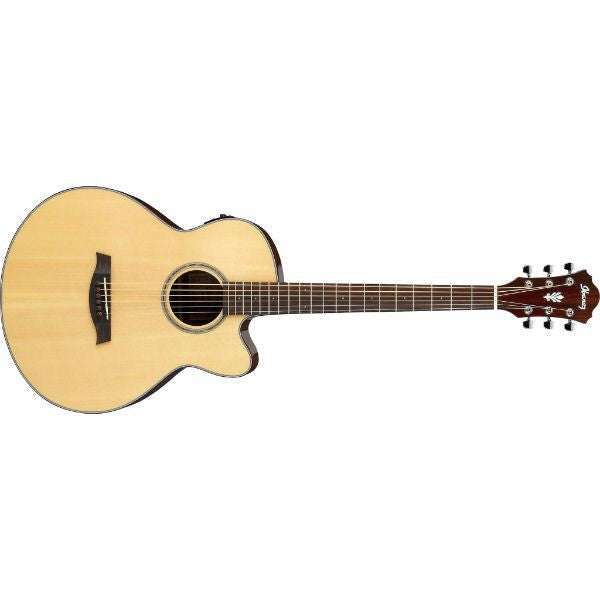 ibanez electro acoustic guitars ibanez aelbt1 baritone acoustic-electric guitar