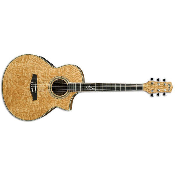 ibanez electro acoustic guitars ibanez ew20ase exotic wood electro acoustic guitars - natural